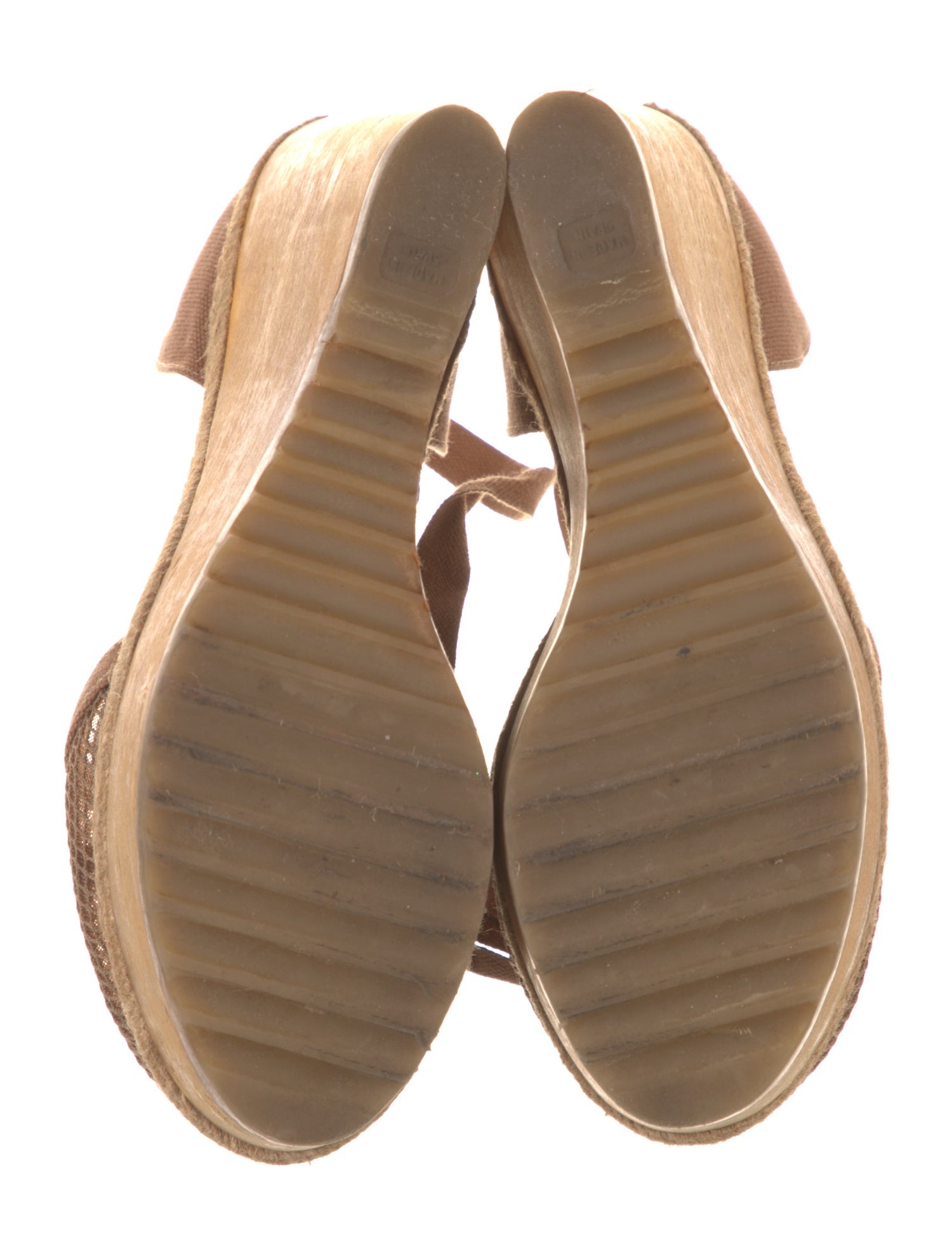 Stella McCartney Canvas Mesh Accents D'Orsay Pumps